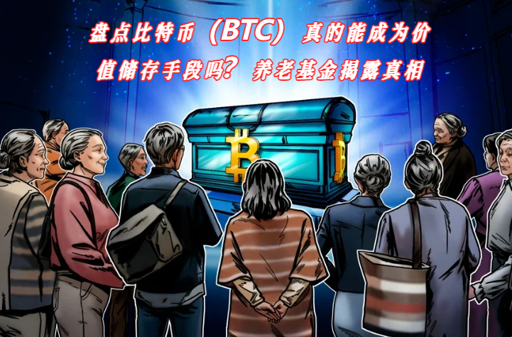 盘点比特币（BTC）真的能成为价值储存手段吗？养老基金揭露真相