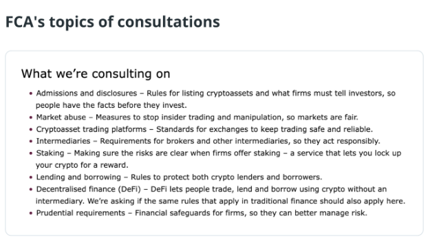 FCA加密监管咨询文件图示