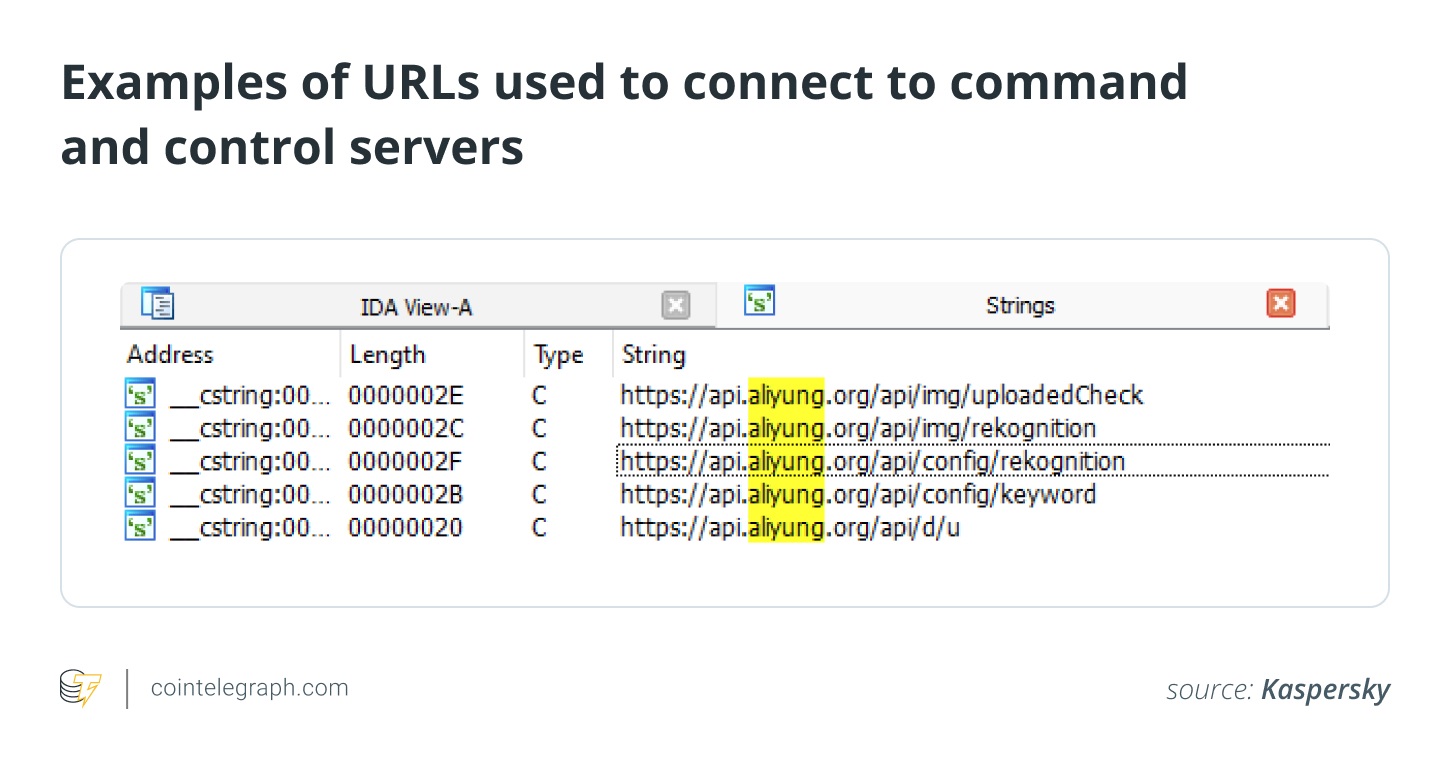 虚假钱包应用截图