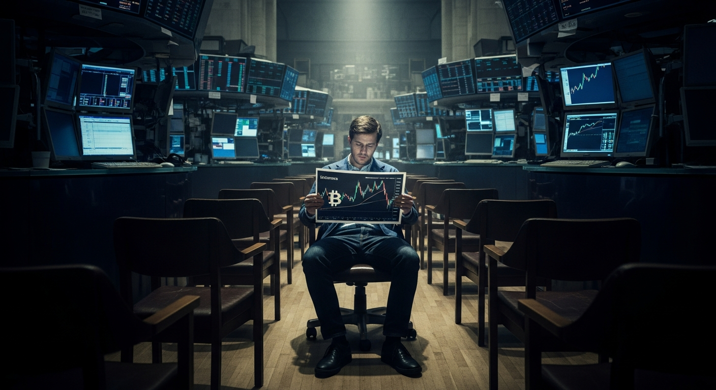 30%成交量锐减……比特币成为衡量“周期中期”的标尺？