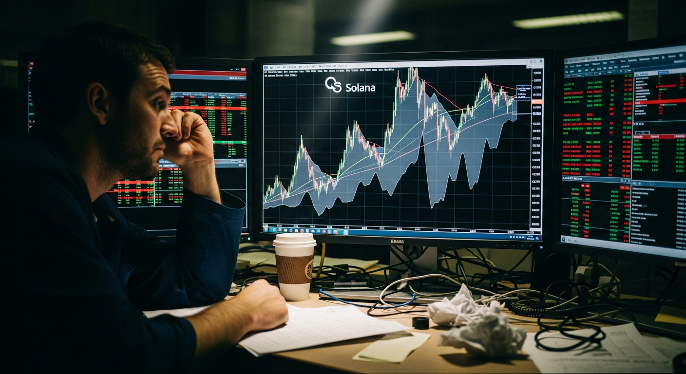 下跌50美元预警…索拉纳现“头肩顶”形态，显露进入下跌市迹象