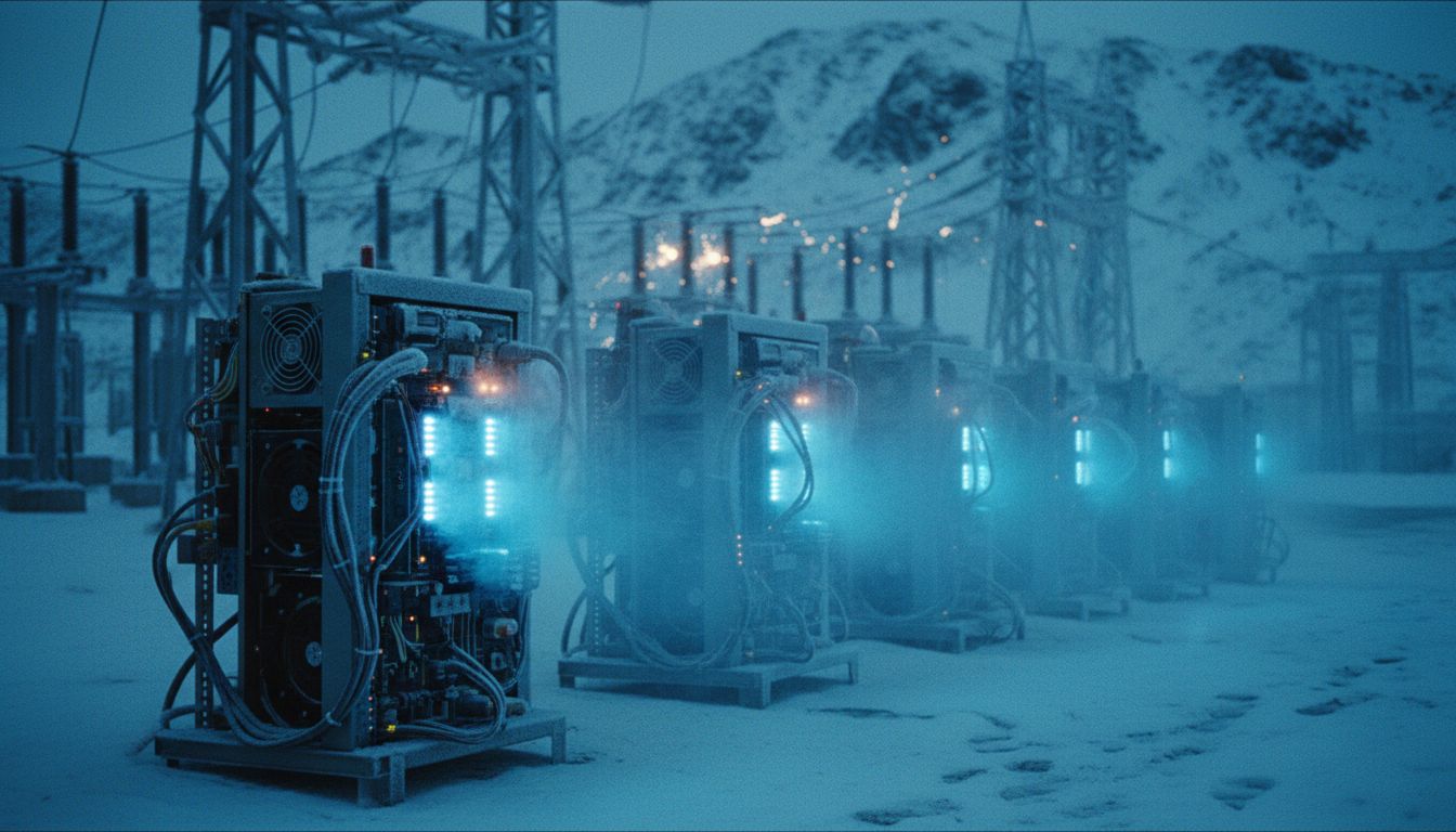 比特币挖矿难度飙升15%…美国寒潮停电后算力恢复至“400EH/s”