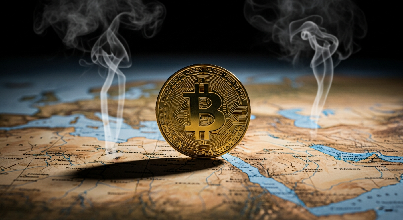 地缘冲突引发比特币剧烈波动 多空清算加剧市场震荡