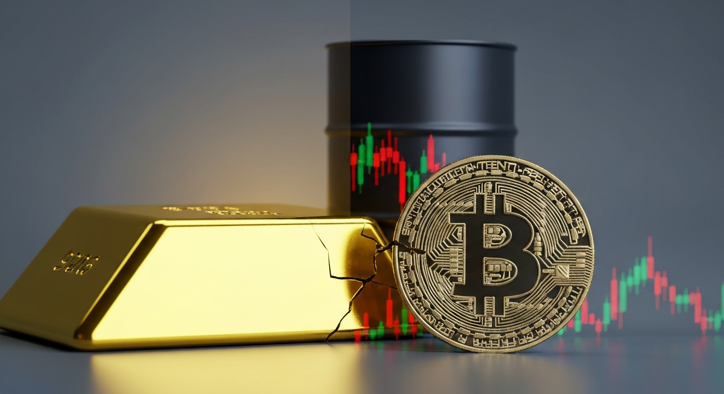 比特币价格走势分化与资产角色重构