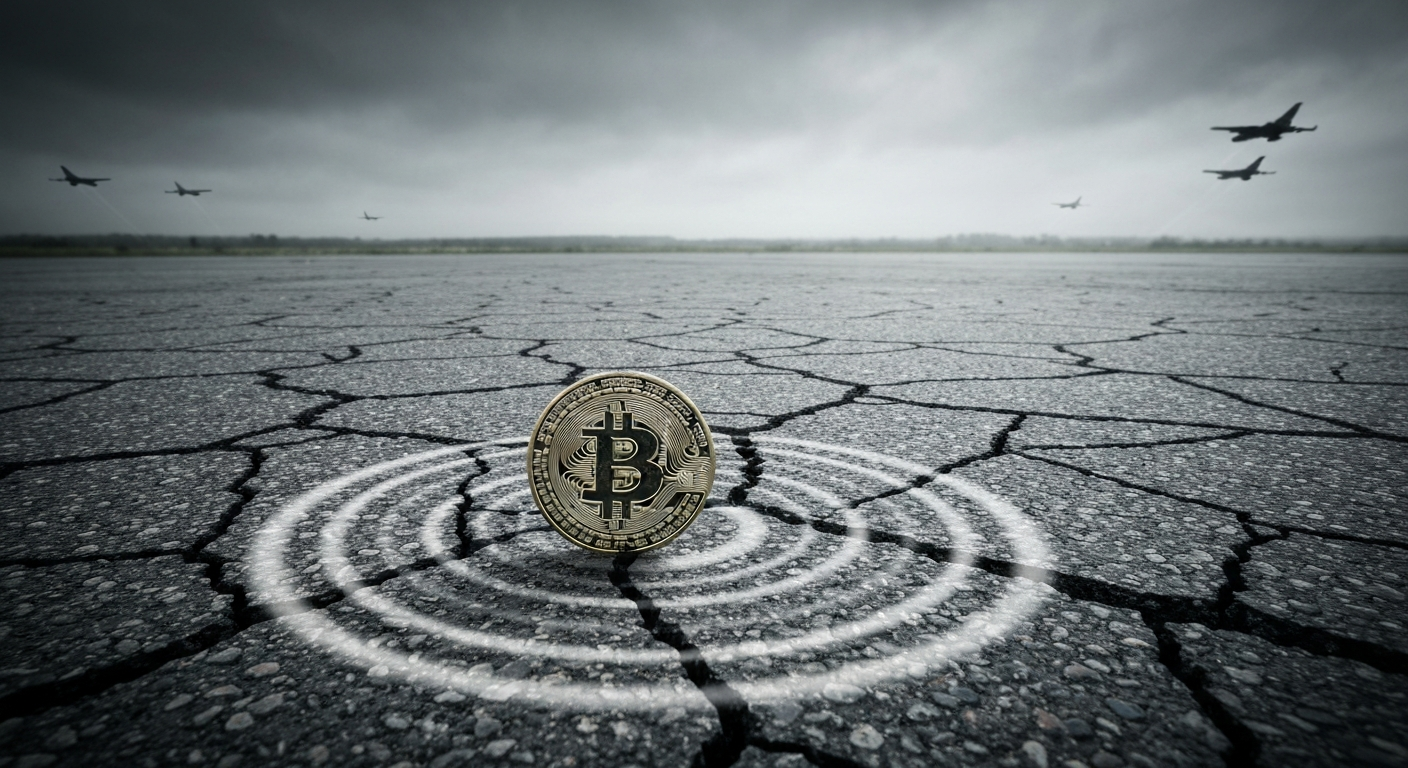 比特币在地缘冲突后快速反弹展现韧性