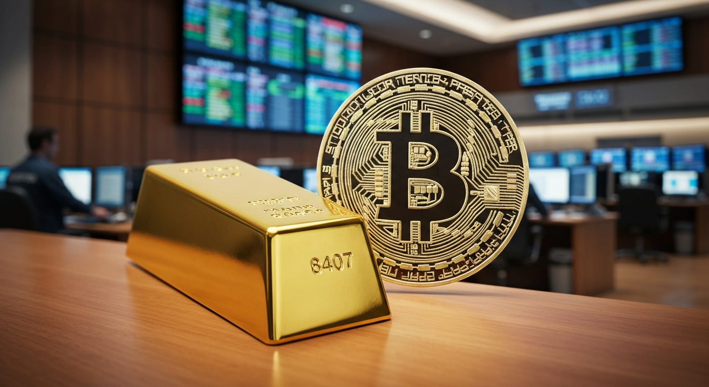 达利欧再质疑比特币安全资产属性 黄金与加密资产对决引热议