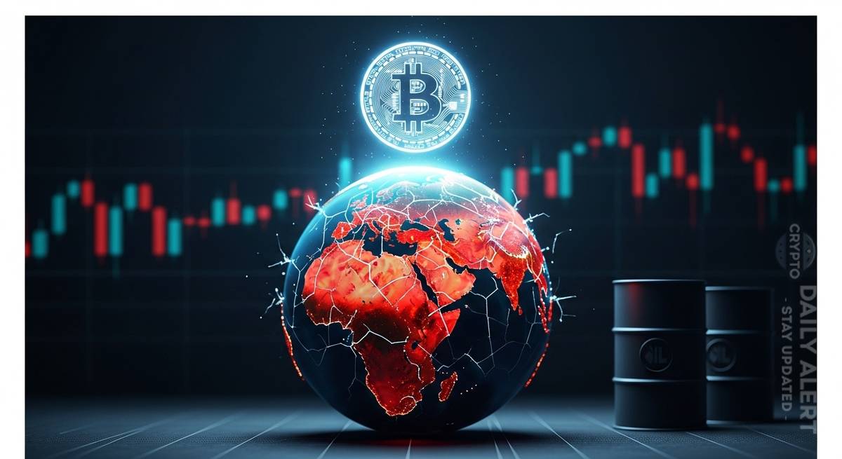 地缘冲突加剧加密市场波动 比特币成战时交易中枢