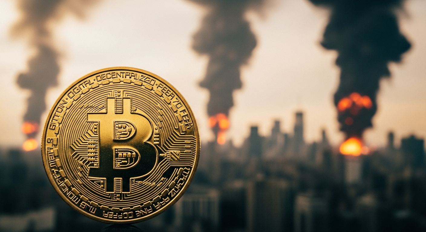 地缘危机下比特币波动率稳如磐石