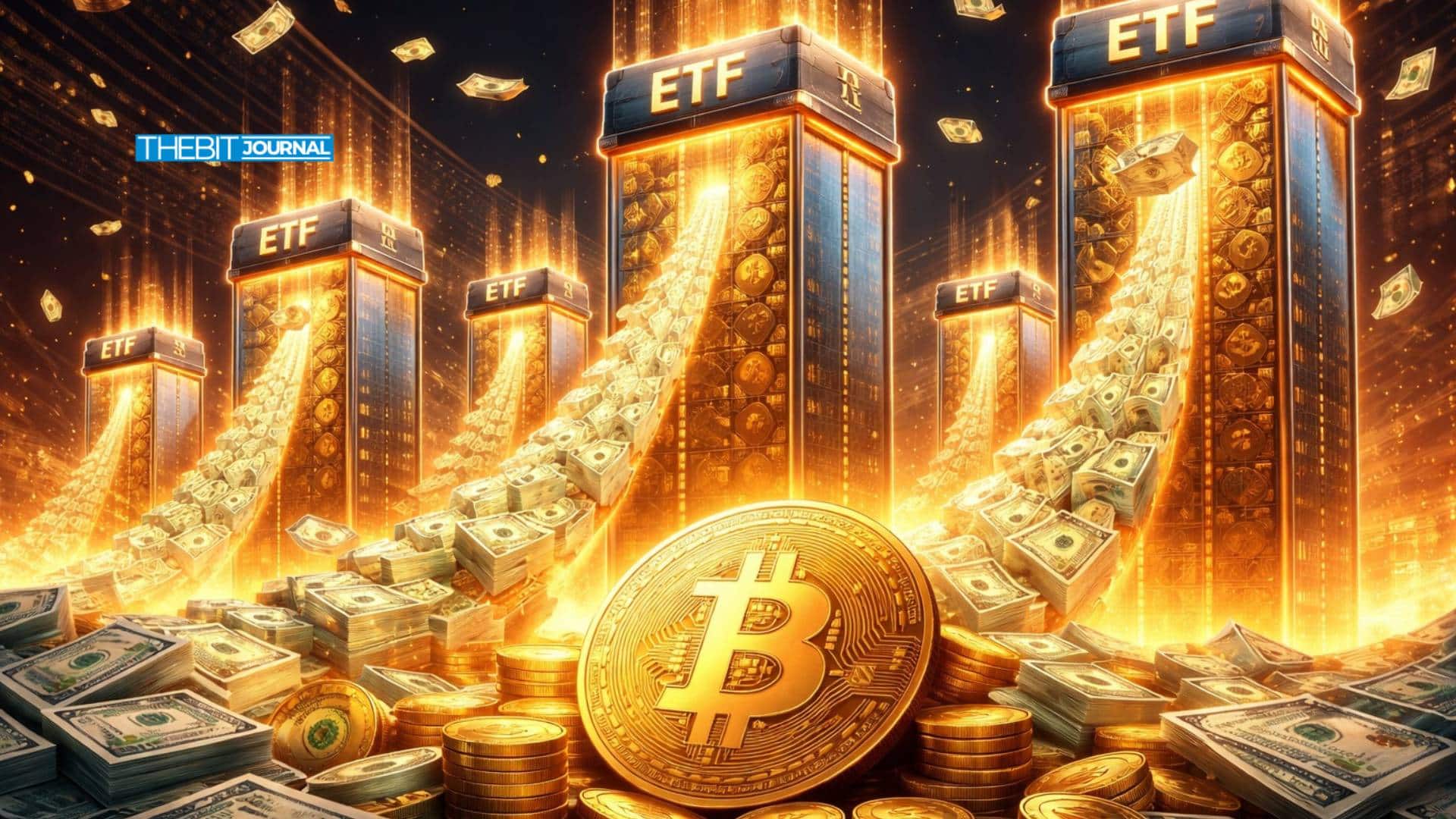 比特币ETF六日连吸20亿美元，机构信心持续升温