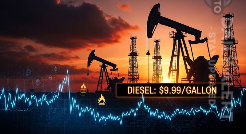 柴油逼近5美元大关，通胀压力重燃引市场警觉