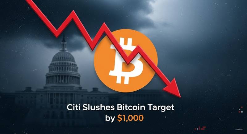 花旗微调比特币目标价，机构情绪仍存分歧