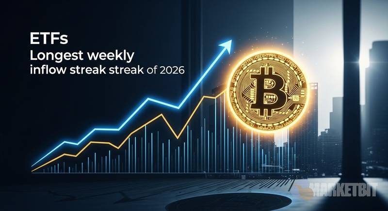 比特币ETF连续三周净流入创纪录