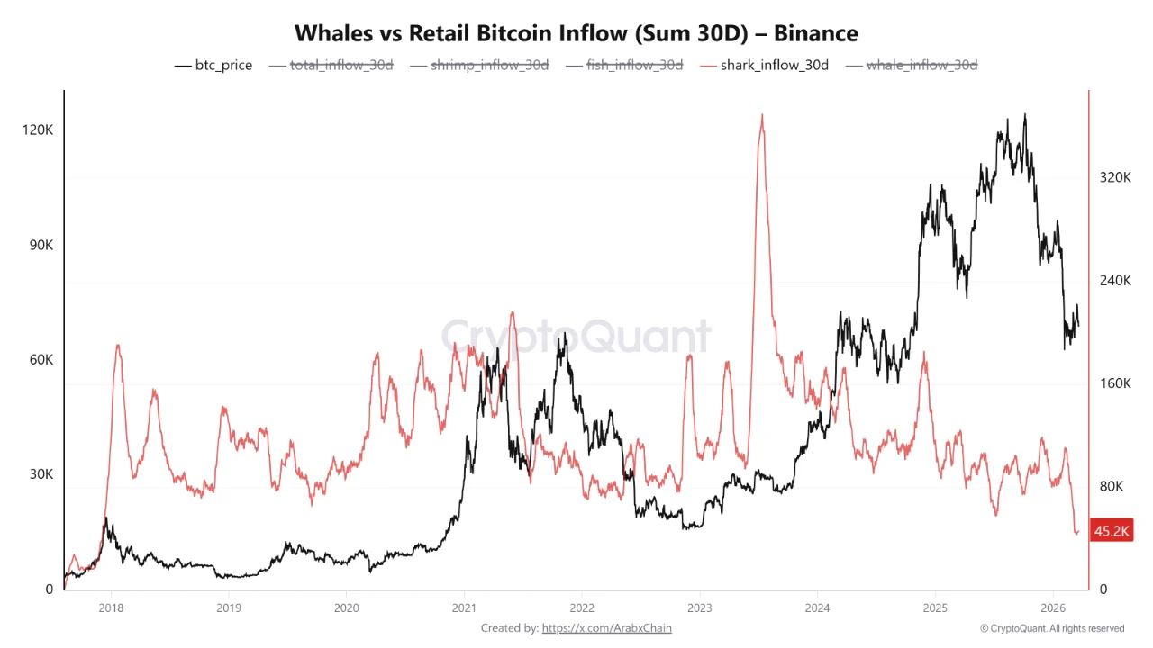 鲨鱼资金流入趋势图