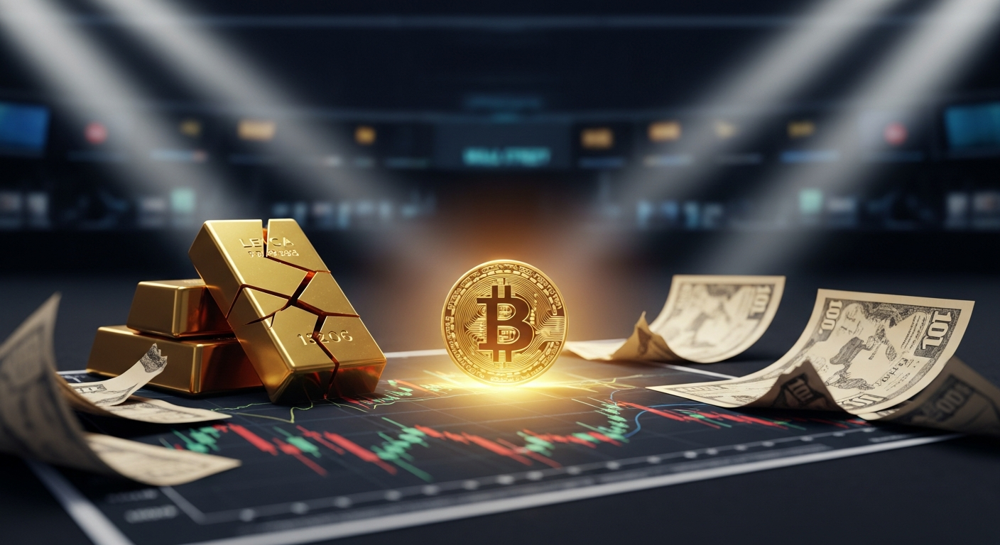 比特币成避险新宠？全球市场震荡加剧