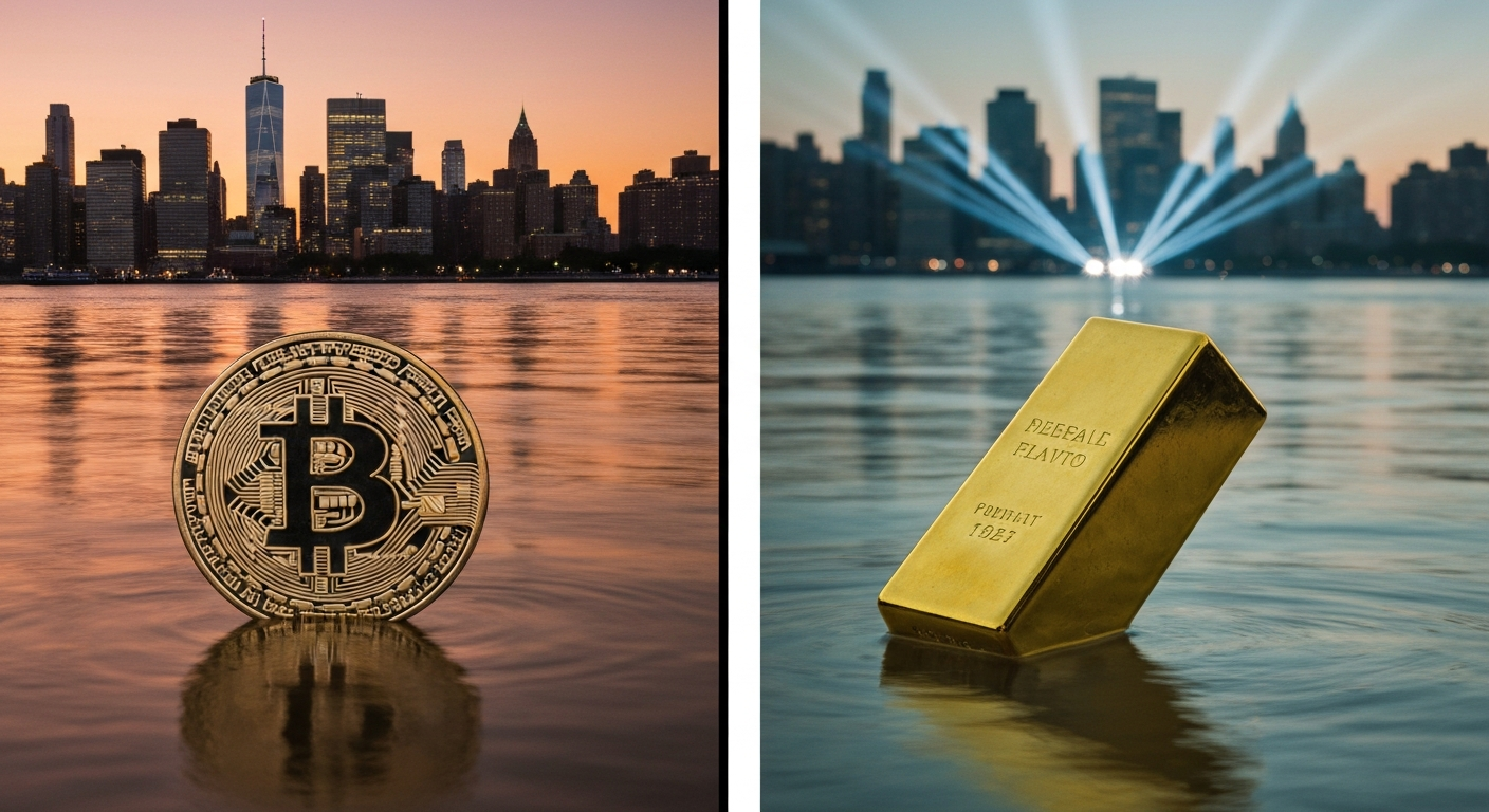 比特币逆袭黄金？避险资产分化加剧