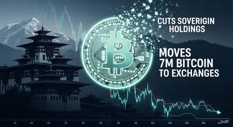 不丹减持比特币3700万美金，主权持仓骤降三分之二