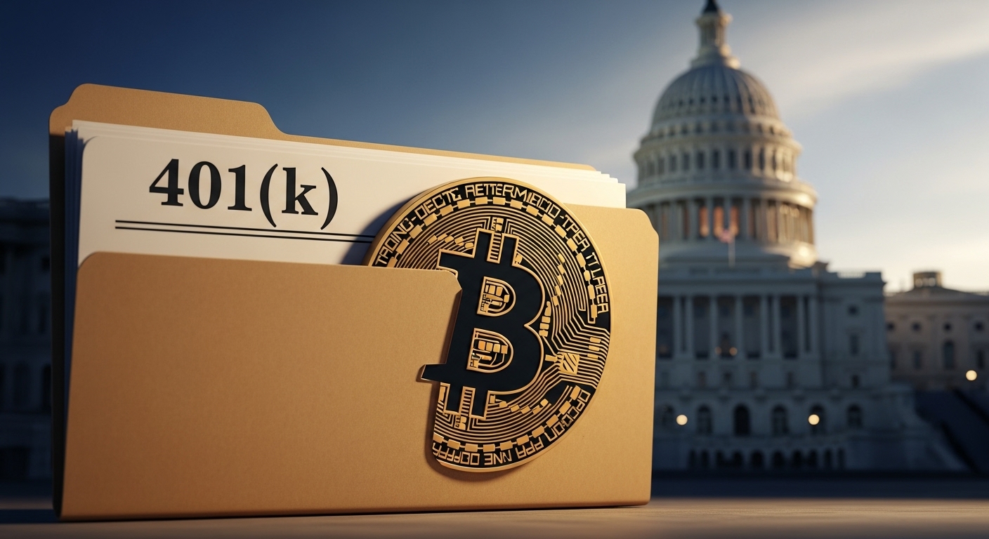 白宫推进养老金纳入加密资产