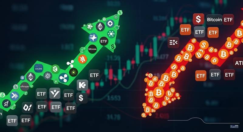 比特币ETF资金流出 竞争币成新宠