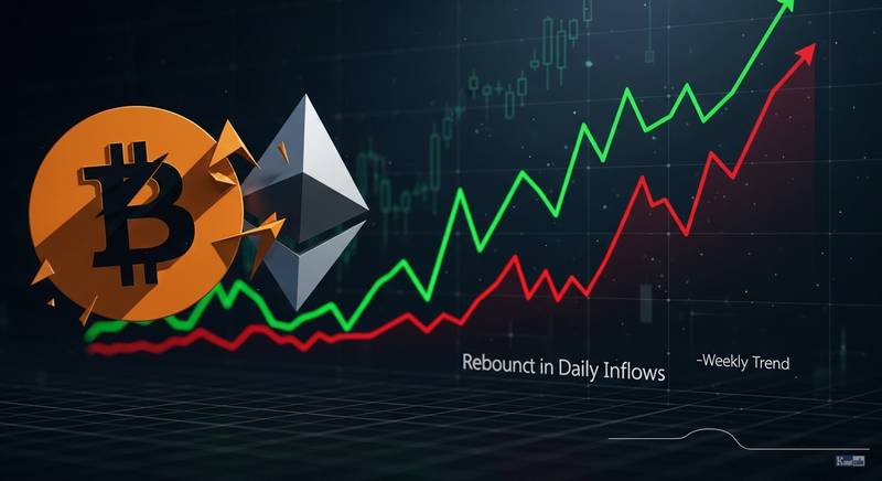 比特币ETF资金流背离：单日流入难掩周度抛压