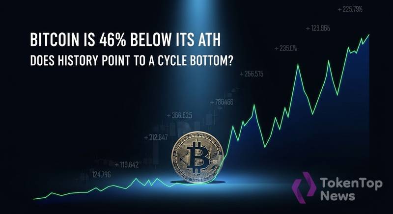比特币回撤46%：底部信号尚不明确