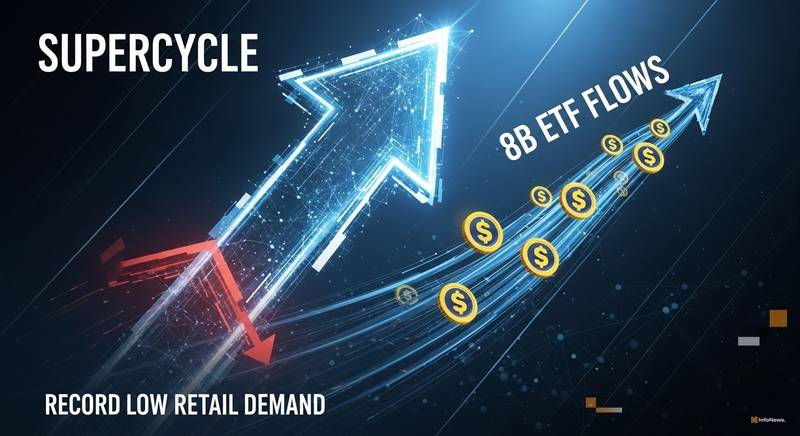 ETF吸血链上零售：比特币超级周期真相