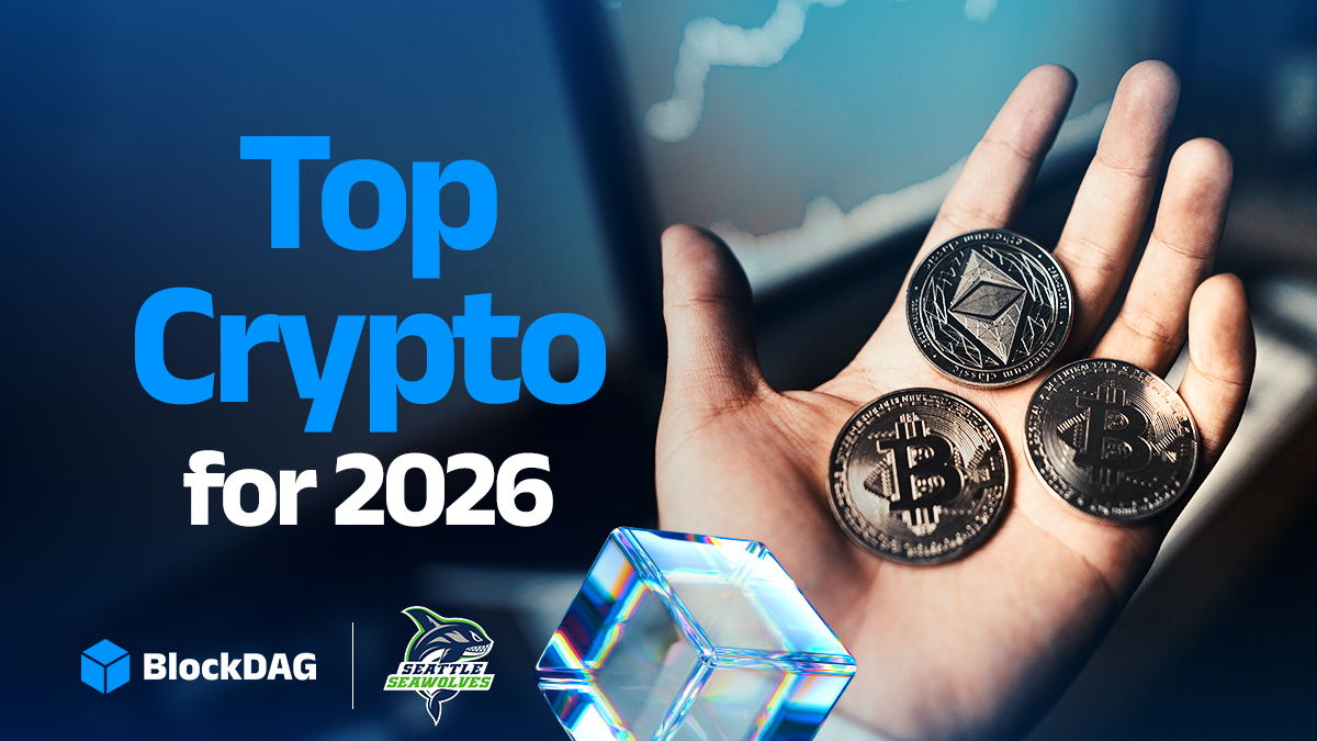 BlockDAG冲1美元：2026加密新龙头浮现