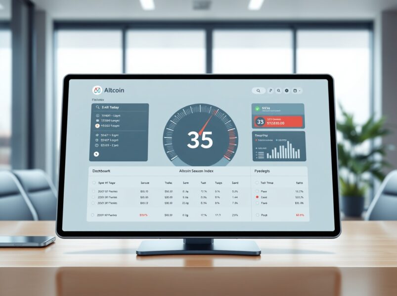 山寨币指数停滞35，比特币主导力再受验证