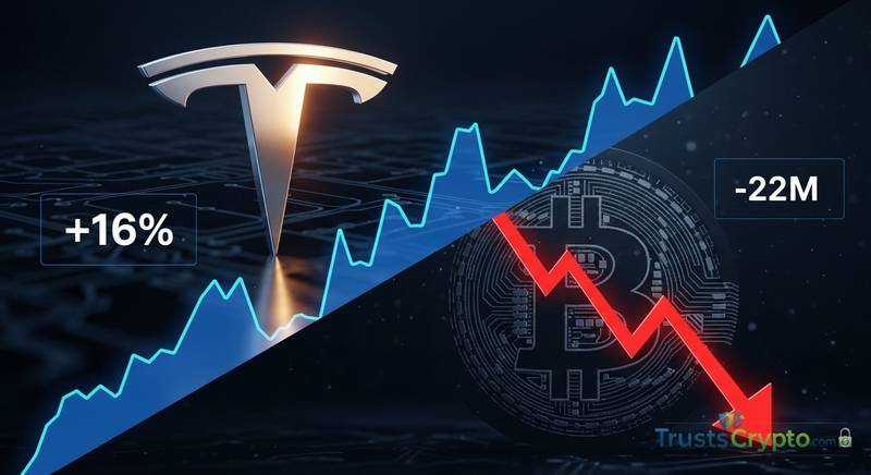 特斯拉收入增16%但比特币账面缩水2.22亿