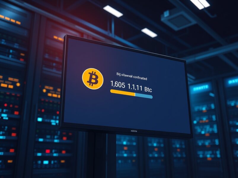 比特币巨量提现暗藏主力吸筹信号