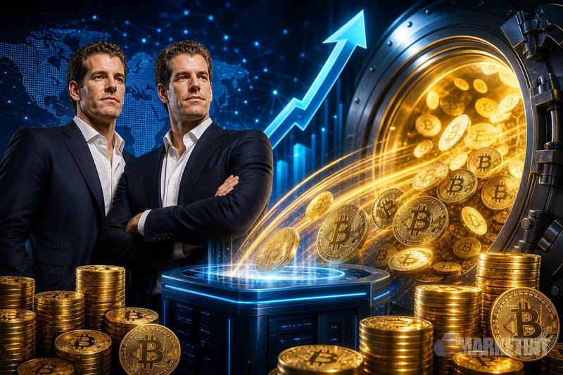 Winklevoss兄弟豪掷1亿比特币注资Gemini