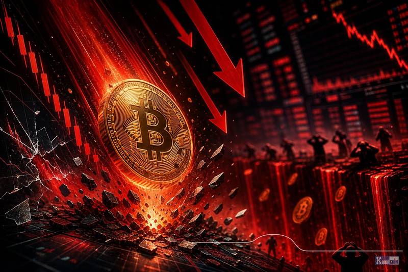 比特币暴跌致5.8亿美元强平，市场进入深度调整期