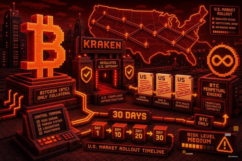 Kraken30天推合规比特币永续合约