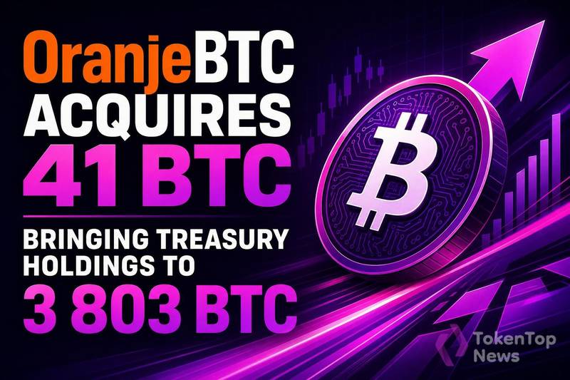 OranjeBTC增持41枚比特币，持仓破3800枚