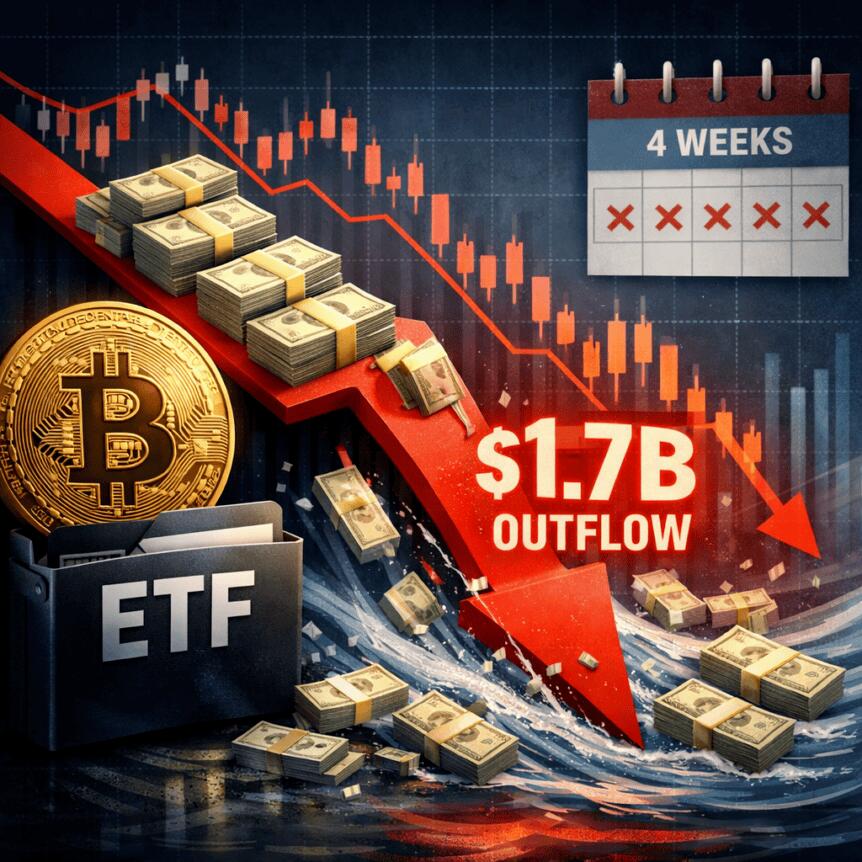 比特币ETF资金外流超17亿，宏观因素成主因