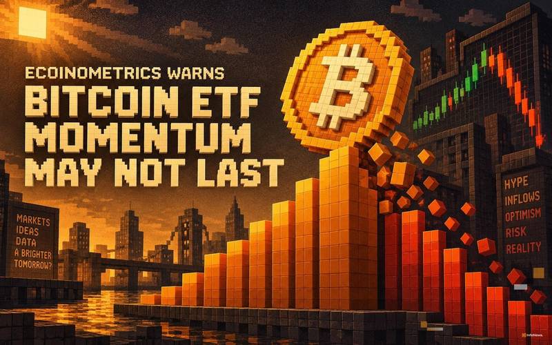 Ecoinometrics警告：比特币ETF动能可能难以持续