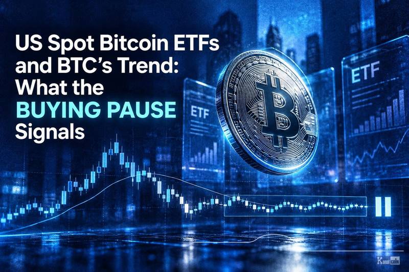 美国现货比特币ETF与BTC走势：买入暂停释放的信号