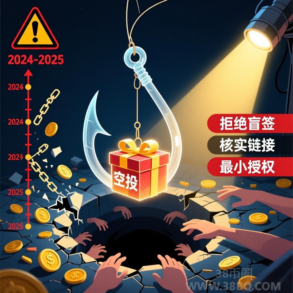 防坑档案馆：2024-2025“伪空投”与“钓鱼授权”连环局——数万投资者钱包被掏空的血泪教训