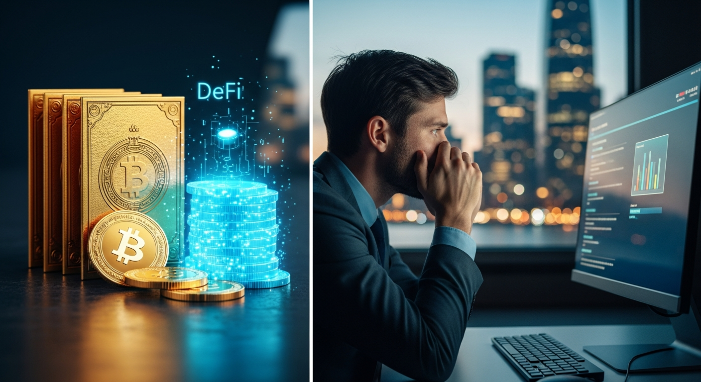 24%暴跌与6000亿美元贷款警告…比特币调整期暴露国债代币化、DeFi及机构风险