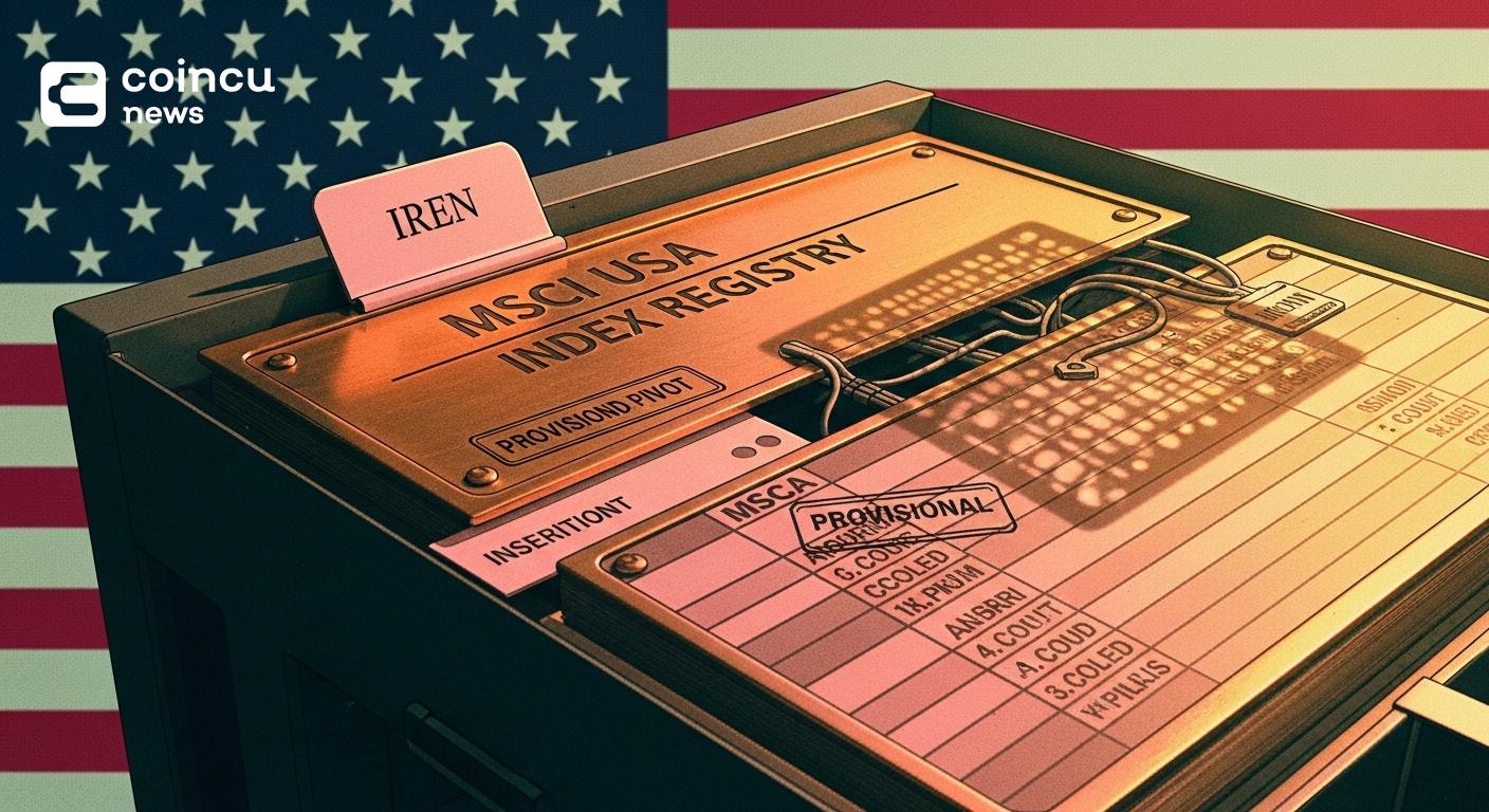 IREN股价上涨：得益于MSCI美国指数纳入计划及向AI云服务转型