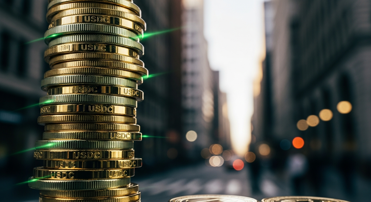 销售额达7.7亿美元，增长77%……Circle公司因USDC规模飙升至7530亿美元（暴涨72%）推动股价大涨20%