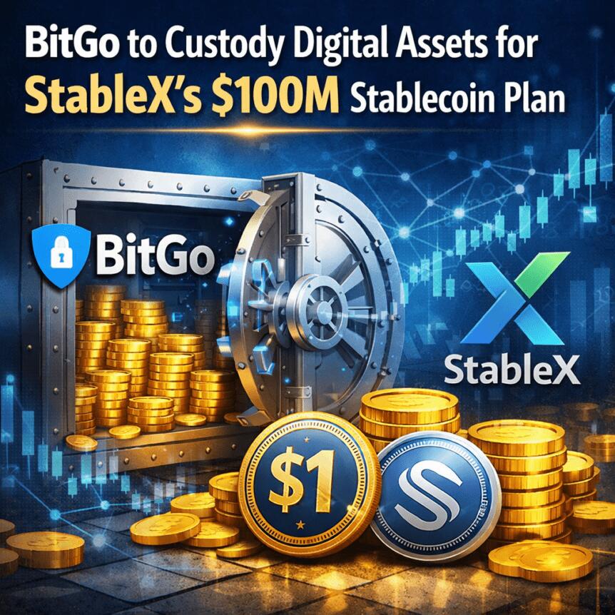 BitGo与StableX合作推动稳定币资产储备多元化