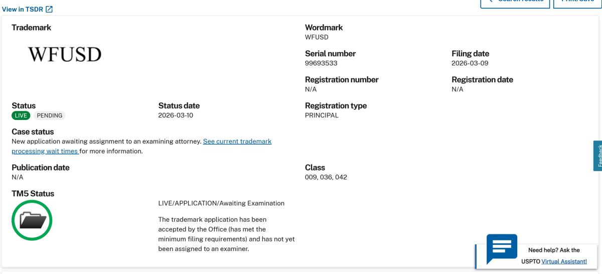 富国银行申请WFUSD商标 暗示进军数字美元支付