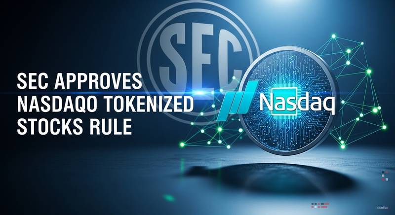 SEC批准纳斯达克代币化交易试点，机构入场在即