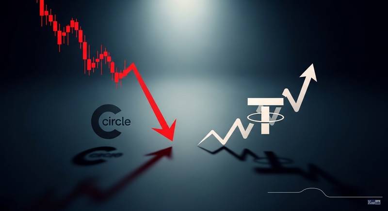 Circle股价暴跌20%：审计与立法双重打击