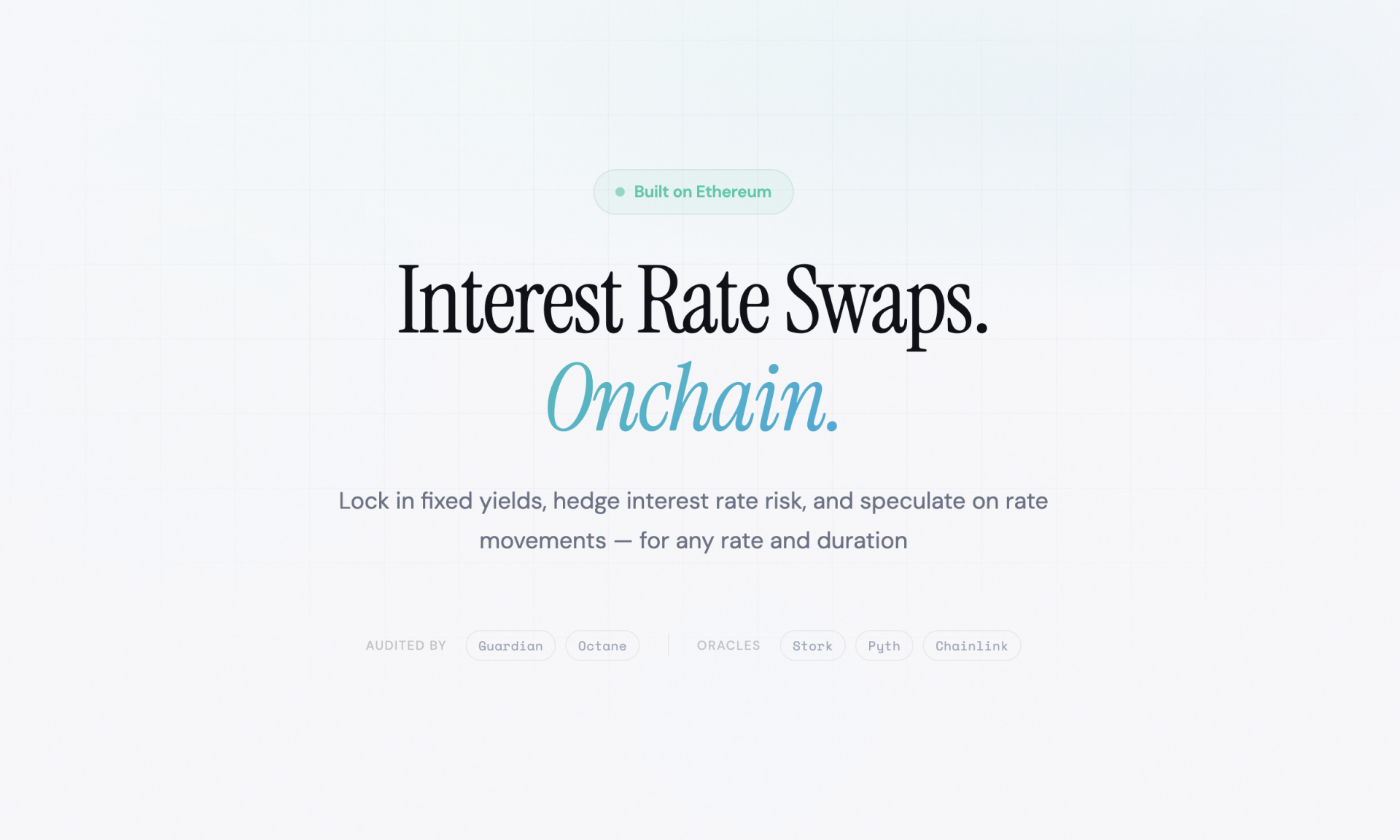 Kairos Labs发布无许可利率互换协议