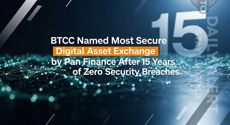 BTCC获安全交易所殊荣：十五年零事故引关注