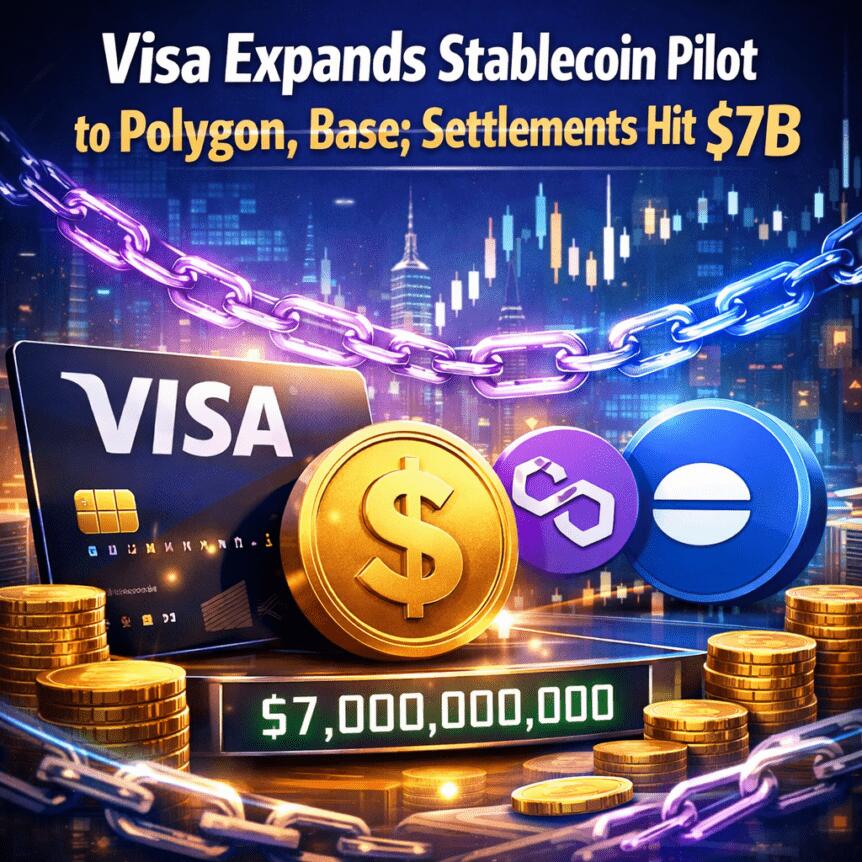 Visa拓展稳定币结算网络，布局全球支付新范式