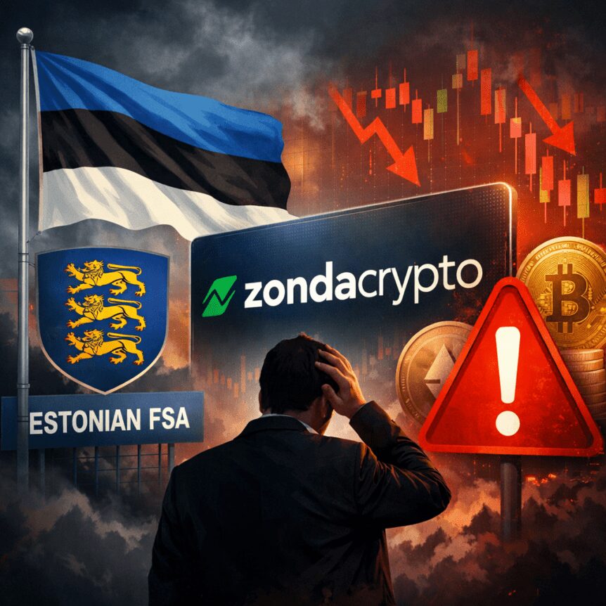 爱沙尼亚警告Zondacrypto：代币上架缺白皮书