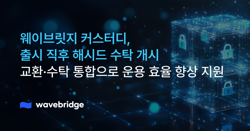 WaveBridge牵手Hashed开启托管新纪元