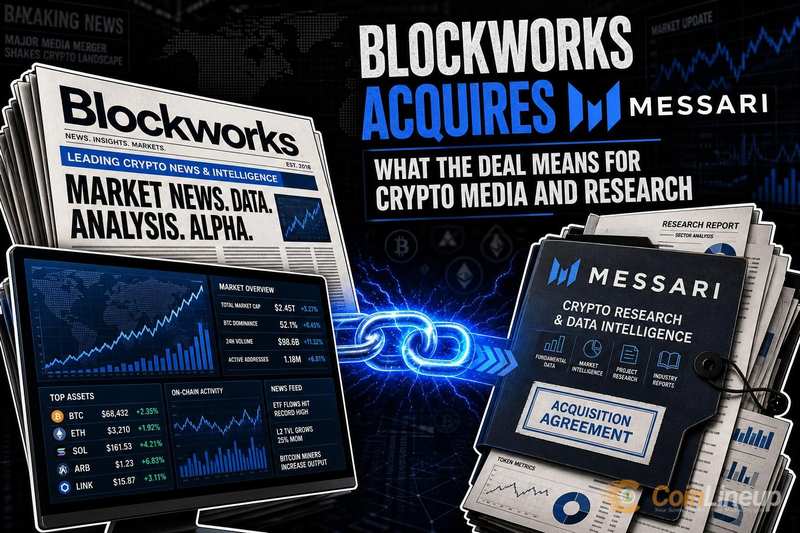 Blockworks收购Messari：加密研究与媒体整合新纪元